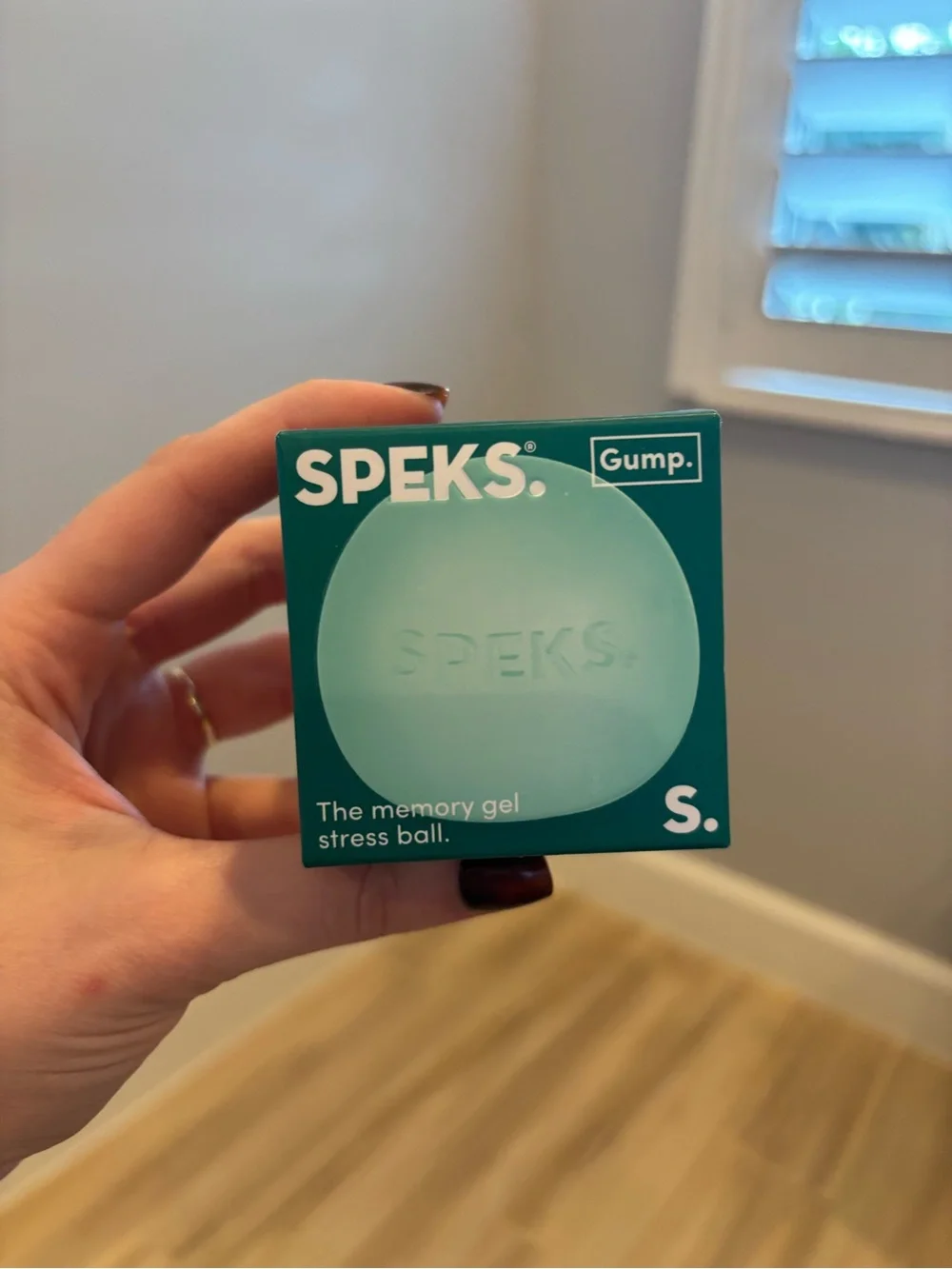Memory Gel Stress Ball - Speks Gump Green